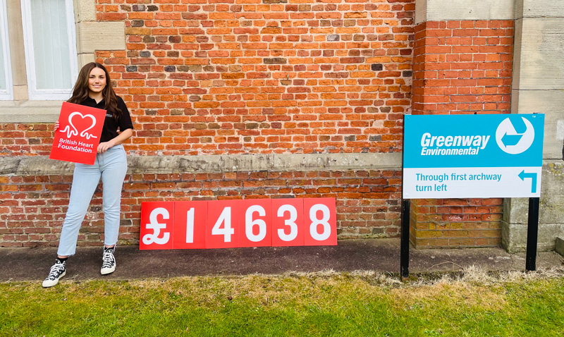 GRG UK raises over 14k for the British Heart Foundation